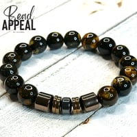 Image 1 of Brown & Gold Jade 