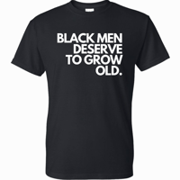 Image 1 of Die old Black Man T-Shirt