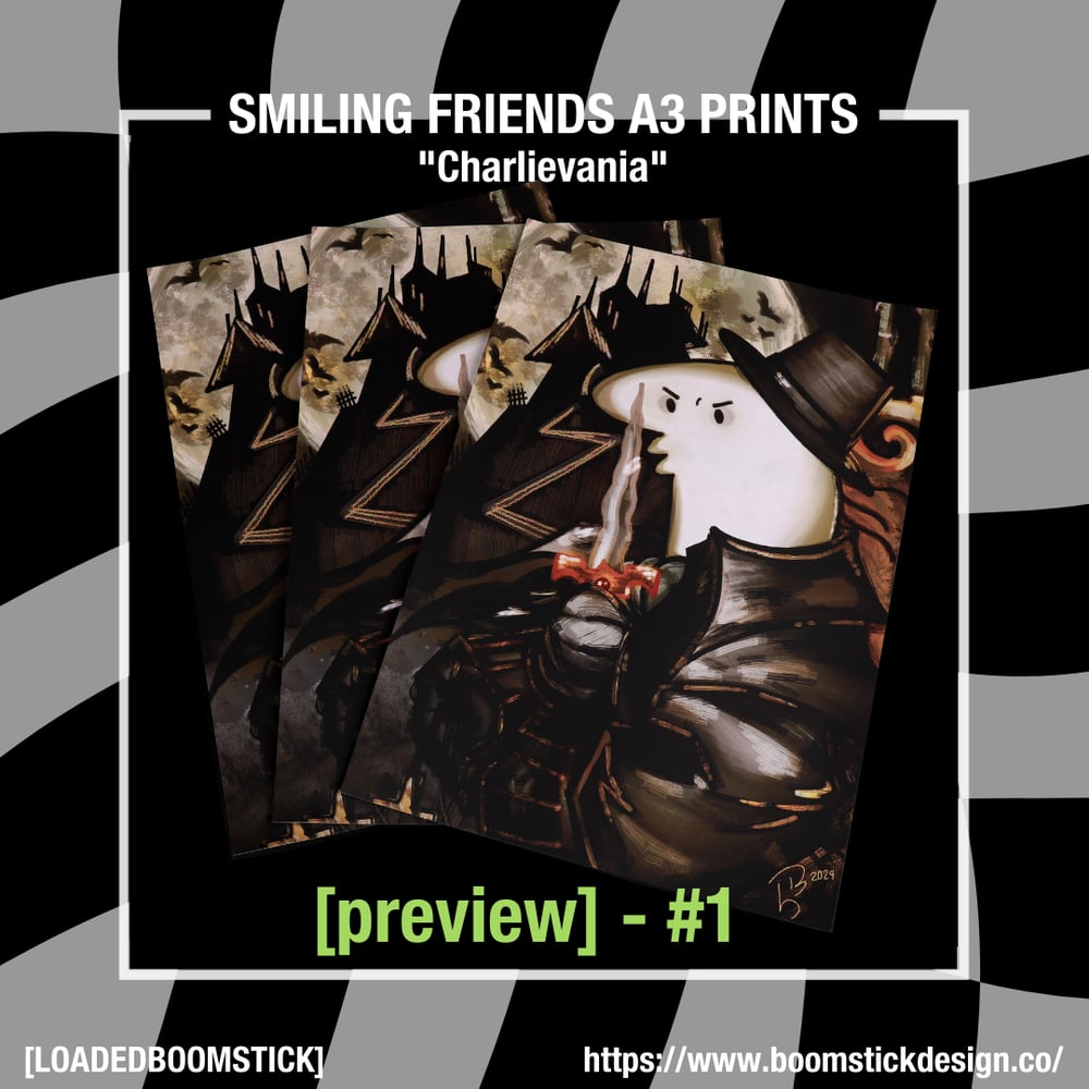 SMILING FRIENDS A3 PRINTS