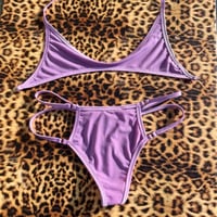 Image 10 of lily bottoms ✧˚ ༘ ⋆｡˚ lilac hot pink