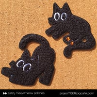 Image 1 of fuzzy meowmeow patches