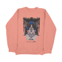 CURTAINS ROSE SWEATSHIRT