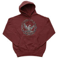 PENDANT MAROON HOODIE