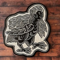 Image 1 of Harpy Woodcut
