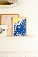 Les garçons de l'été - Linogravure originale en édition limitée format A3