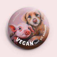 Image 2 of Animal Rights | Button Set