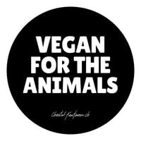 Image 2 of Animal Rights | Black | Button Set