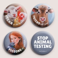 Image 1 of Vegan | Button Set