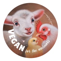 Image 2 of Vegan | Friends | Button