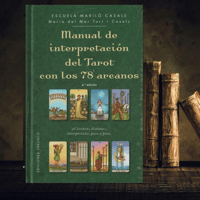 Manual de interpretación del Tarot con 78 arcanos