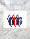 Tirage d'art "French Cancan" format A4
