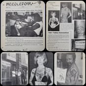 Image of vintage aug 1980 original tattoo needlepoint mag flash machine photo don nolan