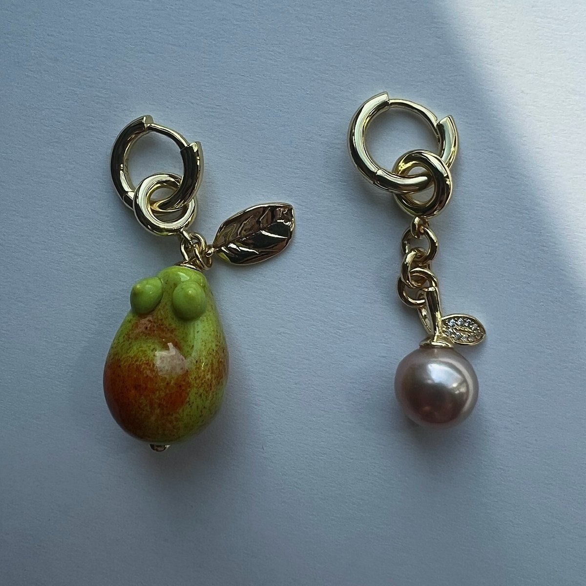 Image of Fruit duet earrings