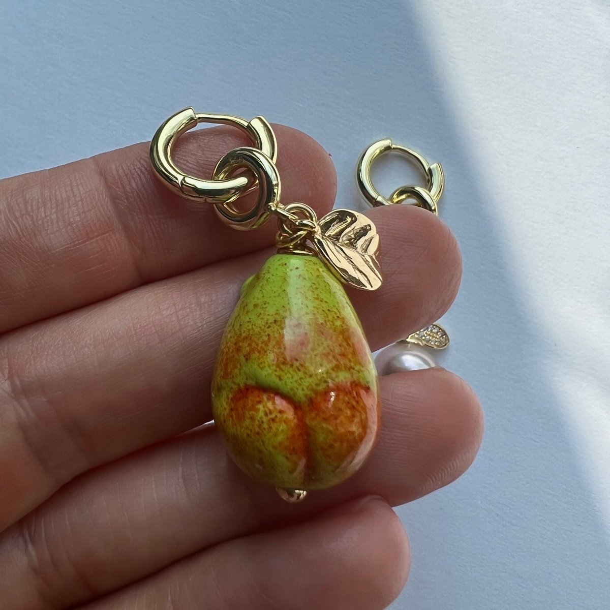 Image of Fruit duet earrings