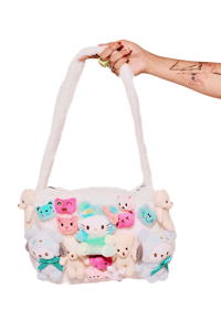 mintbeary mega plushie tote