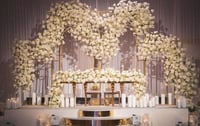 Image 1 of Stage sample design Silk flowers 