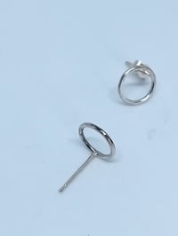 Image 4 of Open circle studs