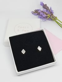 Image 4 of Silver Diamond studs