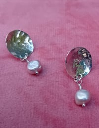 Image 1 of Abstract pearl drops