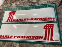 Image 5 of HD #1 Saddlebag Decal