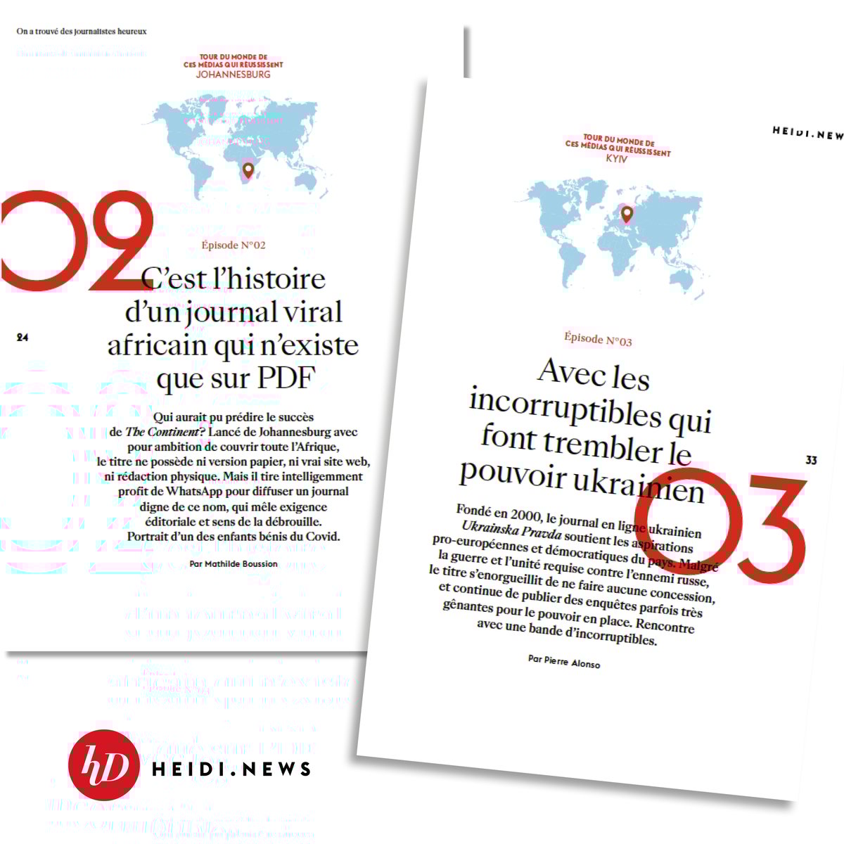 Image of On a trouvé des journalistes heureux