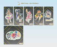 4 Inch Stickers [Idol Corp]