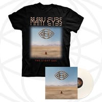 MANY EYES T-SHIRT + SIGNED WHITE LP BUNDLE - PRE-ORDER