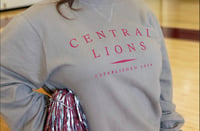 Image 2 of Adult Central Lions crewneck