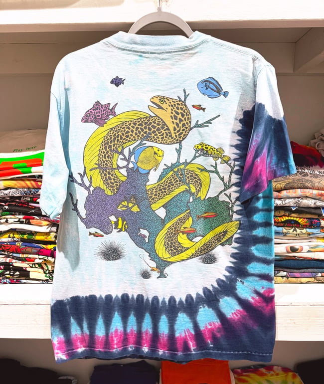 Jerry Garcia Band 1991 Coral Reef T-Shirt - Fits L