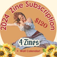 Image 1 of Subscription: 1 Year, 4 Zines + Bonus Calendar