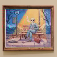 Image 1 of "Bus Stop" Original Painting