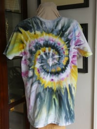 Image 1 of Gravity Spiral Ice Dyed T-shirt - Unisex/Men's L - FREE SHIPPING