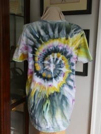 Image 4 of Gravity Spiral Ice Dyed T-shirt - Unisex/Men's L - FREE SHIPPING