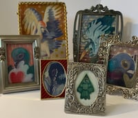 Image 1 of mini gouache paintings