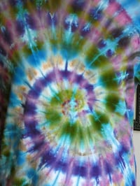 Image 2 of Spiral Ice Dyed T-shirt - Unisex/Men's Medium - FREE SHIPPING