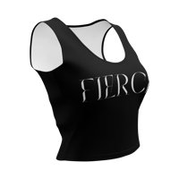 Image 13 of FIERCE Black Crop Top