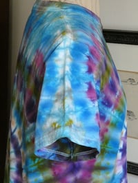 Image 8 of Spiral Ice Dyed T-shirt - Unisex/Men's Medium - FREE SHIPPING