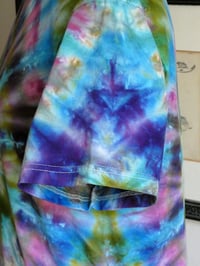 Image 9 of Spiral Ice Dyed T-shirt - Unisex/Men's Medium - FREE SHIPPING