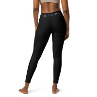 Image 15 of FIERCE Black Yoga Leggings