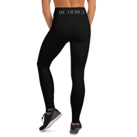 Image 13 of FIERCE Black Yoga Leggings