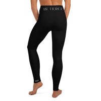 Image 7 of FIERCE Black Yoga Leggings