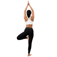 Image 18 of FIERCE Black Yoga Leggings