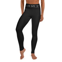 Image 12 of FIERCE Black Yoga Leggings