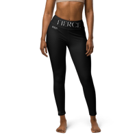 Image 14 of FIERCE Black Yoga Leggings