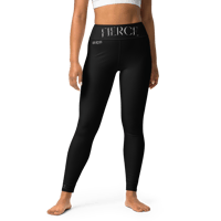 Image 8 of FIERCE Black Yoga Leggings