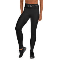 Image 11 of FIERCE Black Yoga Leggings