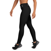 Image 6 of FIERCE Black Yoga Leggings