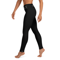 Image 5 of FIERCE Black Yoga Leggings