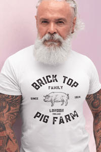 Brick's Brick Top Pig Farm - Snatch Movie TShirt