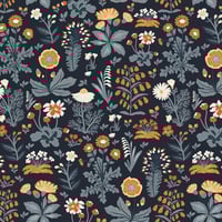 Image 3 of BLUE MOUNTAIN SHERBET-The Old Garden Baskets Quilt Kit 66" x 80"